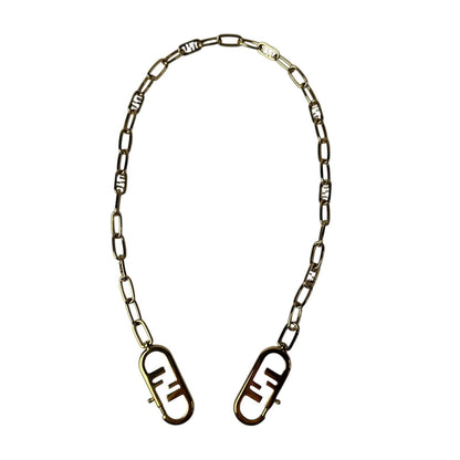Fendi Strap You Orrock Gold Metal Chain — view 2
