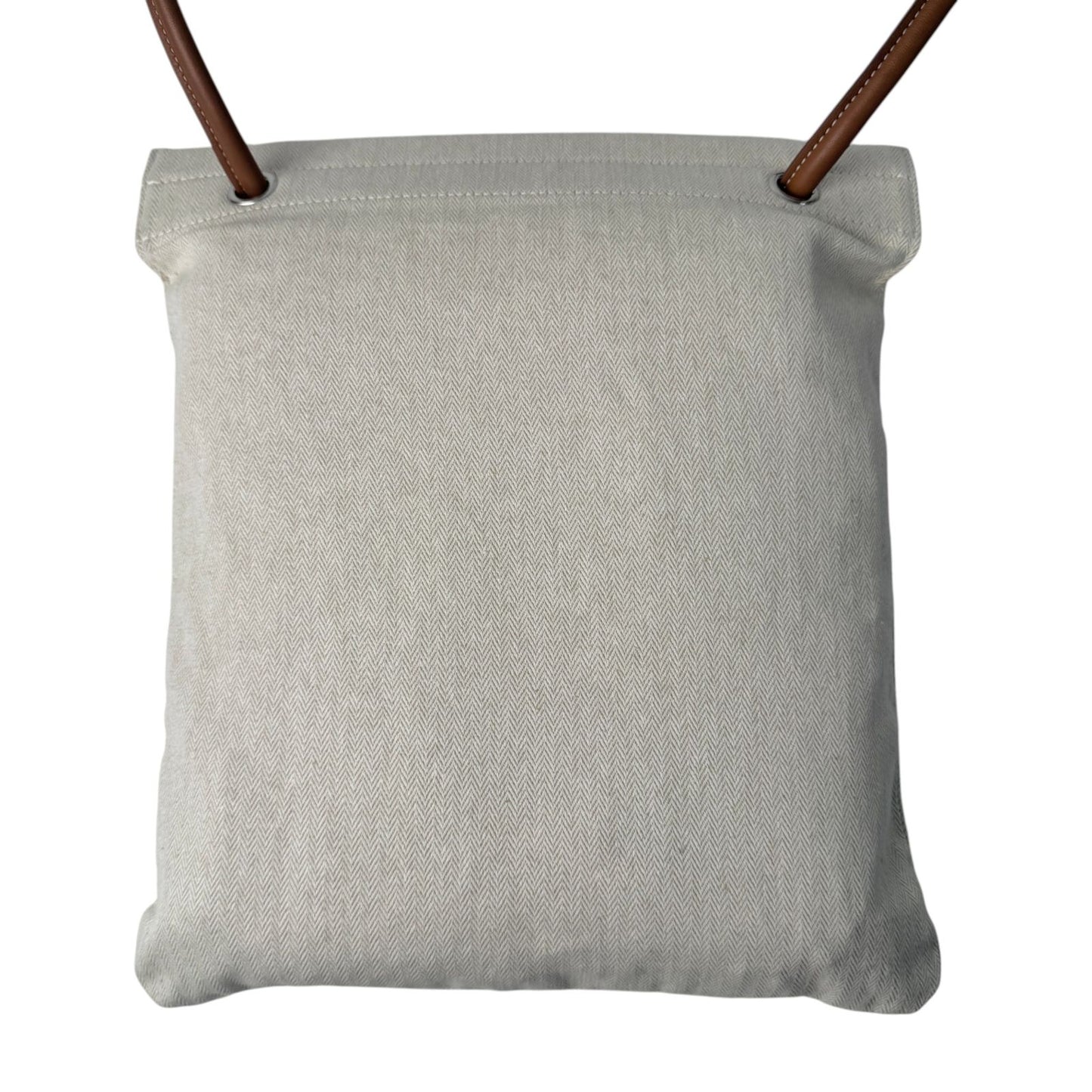 Hermes Sac Aline MM Shoulder Bag Silver — view 3
