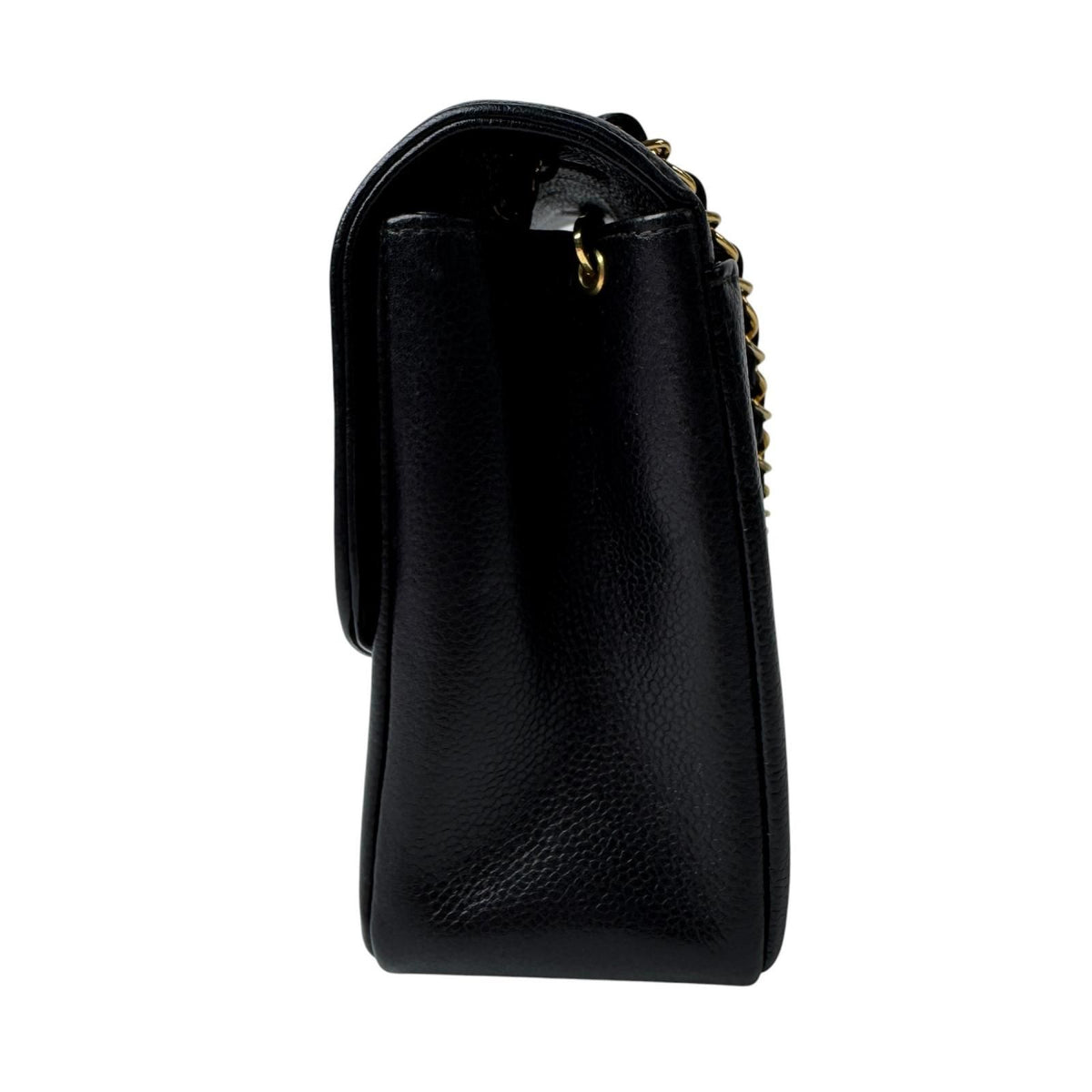 Chanel Diana Flap Quilted 25 Caviar Leather Chain Shoulder Bag — view 5