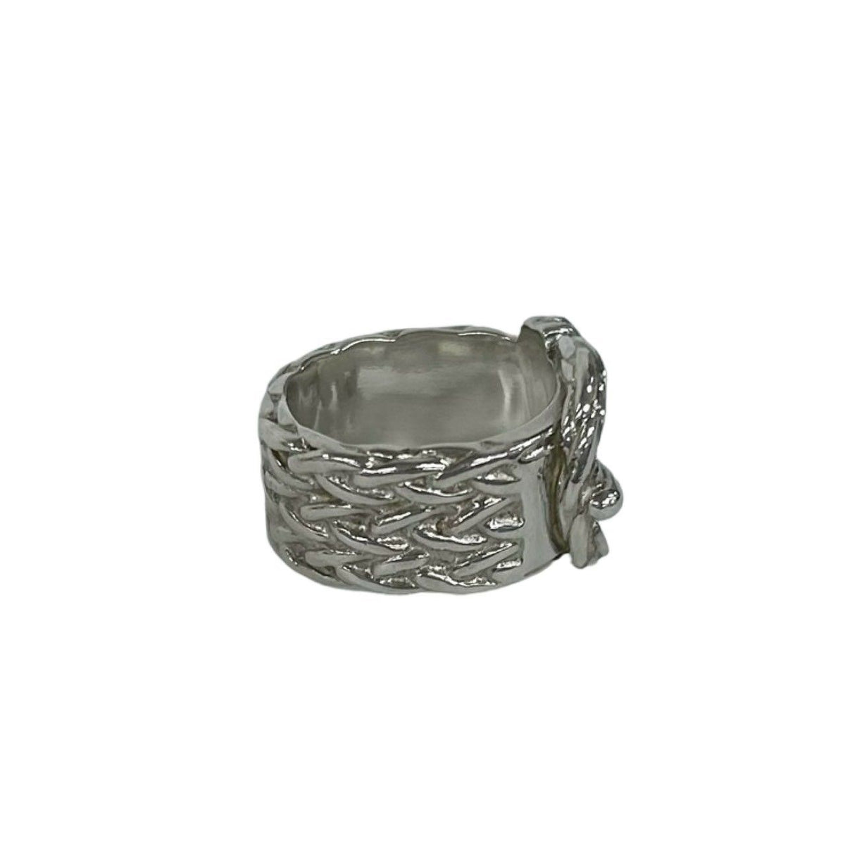 Hermes Vintage Diane Ring 925 Sterling Silver Accessory Sally — view 5