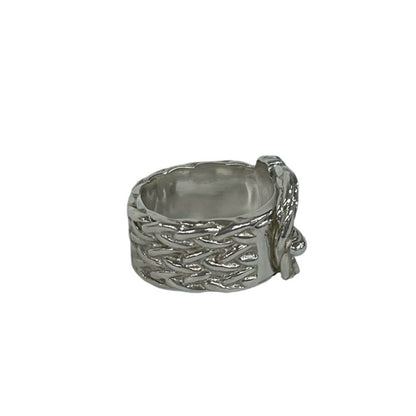 Hermes Vintage Diane Ring 925 Sterling Silver Accessory Sally — view 5