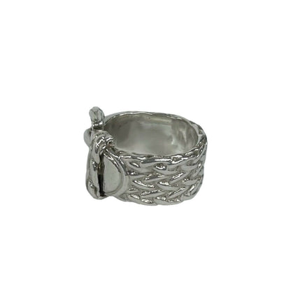 Hermes Vintage Diane Ring 925 Sterling Silver Accessory Sally — view 4