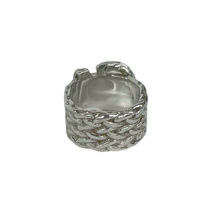 Hermes Vintage Diane Ring 925 Sterling Silver Accessory Sally — view 6