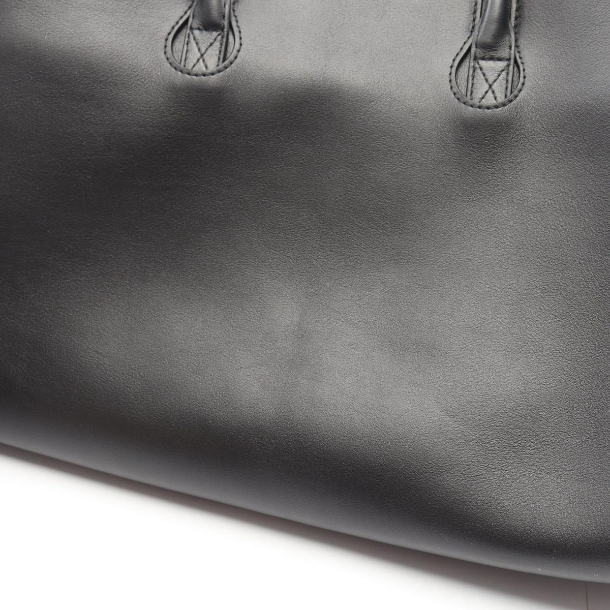 Balenciaga Tote Bag Bel Air Black Leather Carryall — view 7