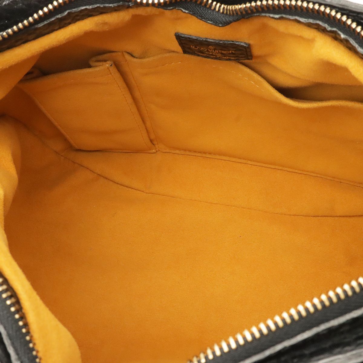 Louis Vuitton Monogram Denim S Shoulder Bag Noir Black — view 7