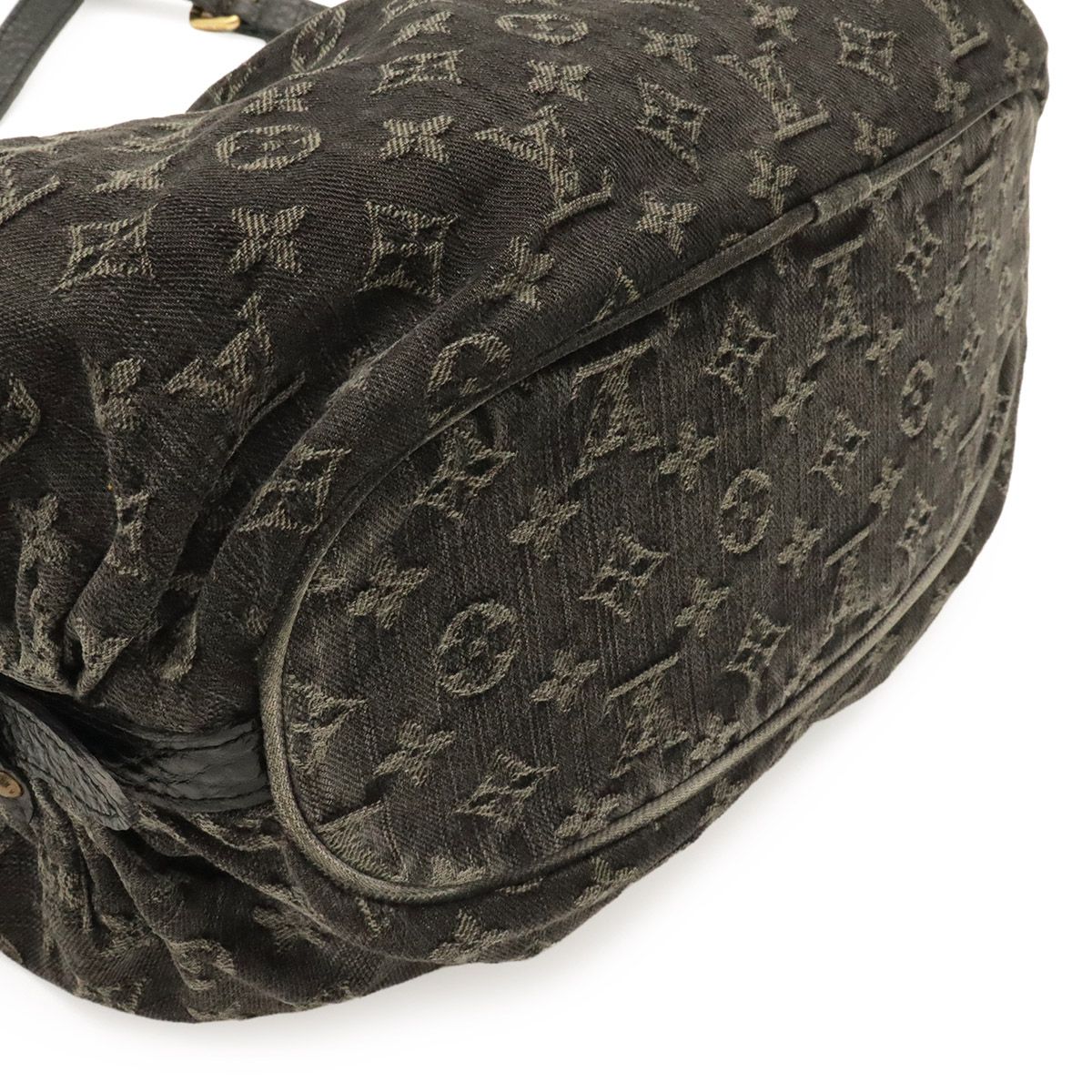 Louis Vuitton Monogram Denim S Shoulder Bag Noir Black — view 3
