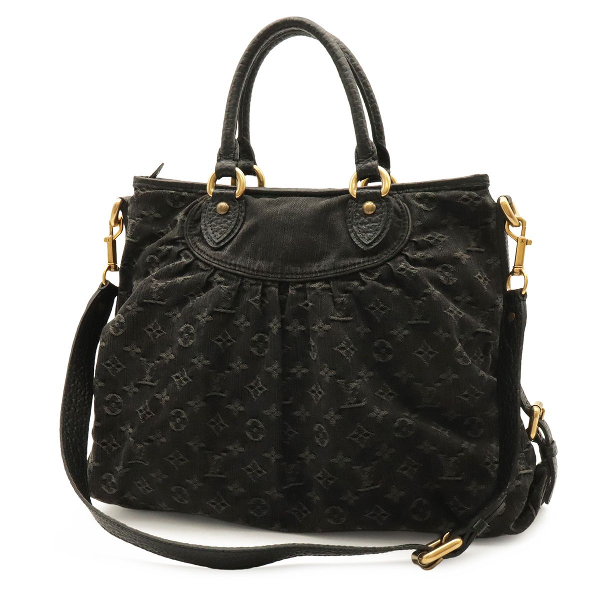 Louis Vuitton Monogram Denim Neo Kavi GM Neo Mild Odor Tote 2-Way Shoulder Bag — view 2