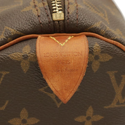 Louis Vuitton Monogram Speedy 40 Handle Mini Boston Bag Purse — view 4