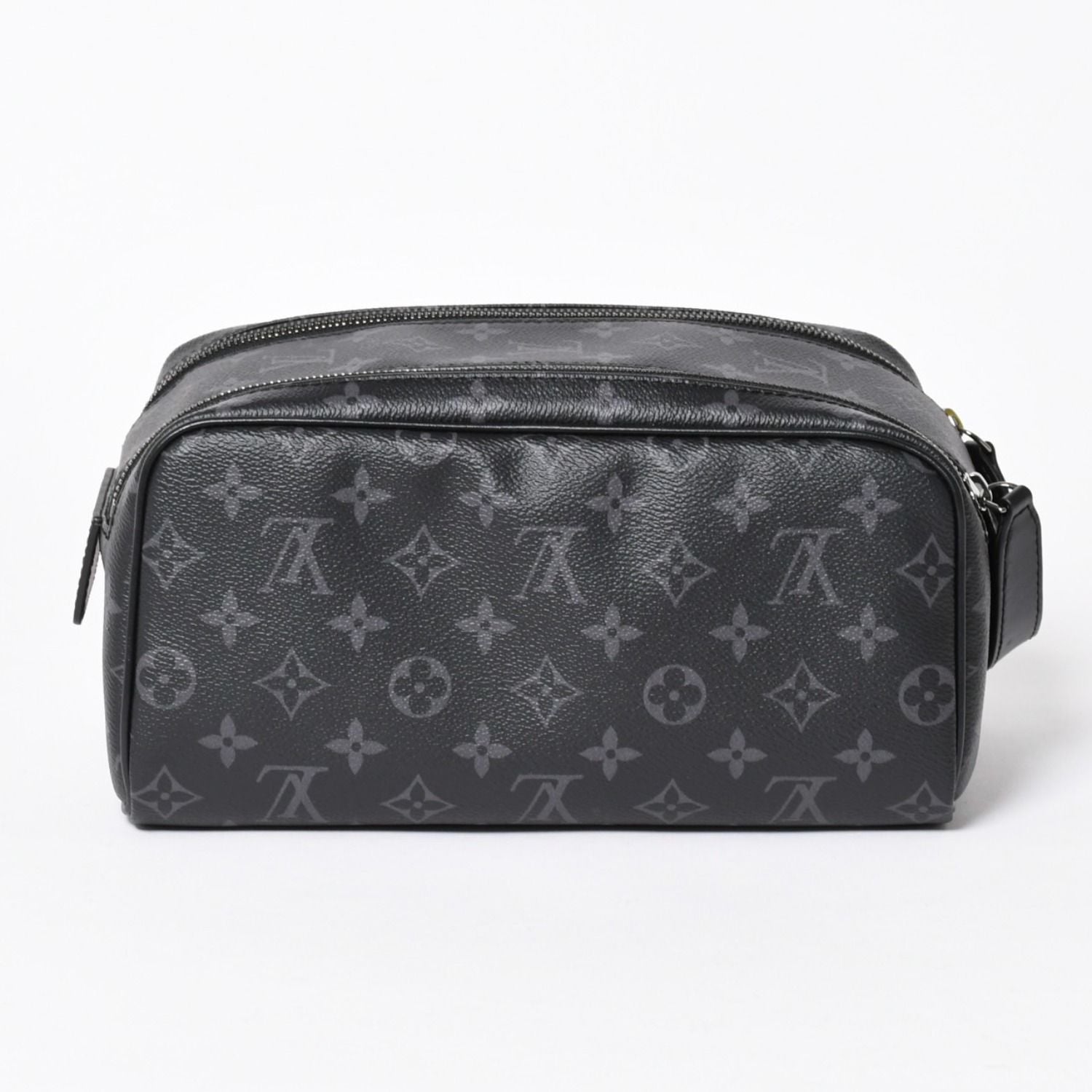 Louis Vuitton Dopp Kit Handbag Monogram Eclipse Black — view 2