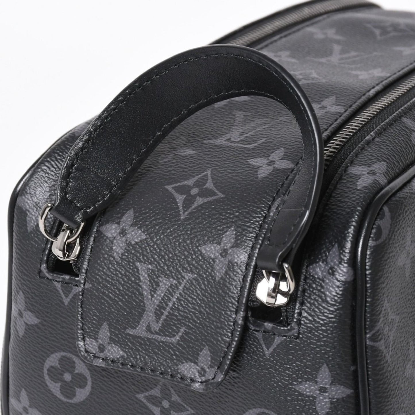 Louis Vuitton Dopp Kit Handbag Monogram Eclipse Black — view 6
