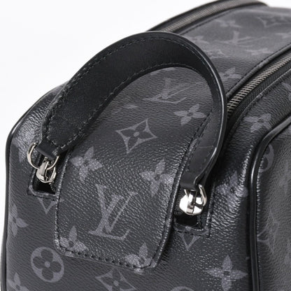 Louis Vuitton Dopp Kit Handbag Monogram Eclipse Black — view 6