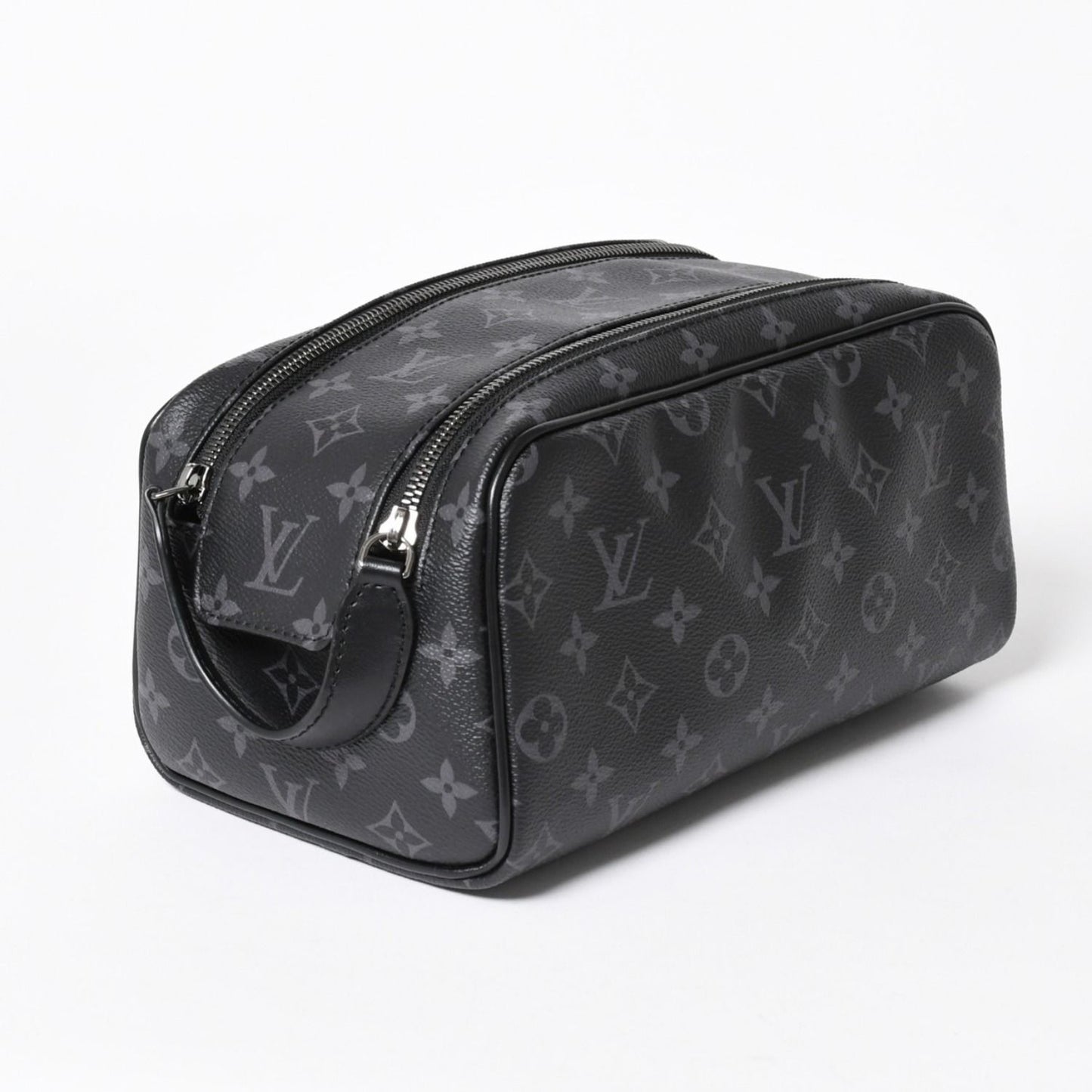 Louis Vuitton Dopp Kit Handbag Monogram Eclipse Black — view 3