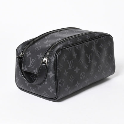 Louis Vuitton Dopp Kit Handbag Monogram Eclipse Black — view 3