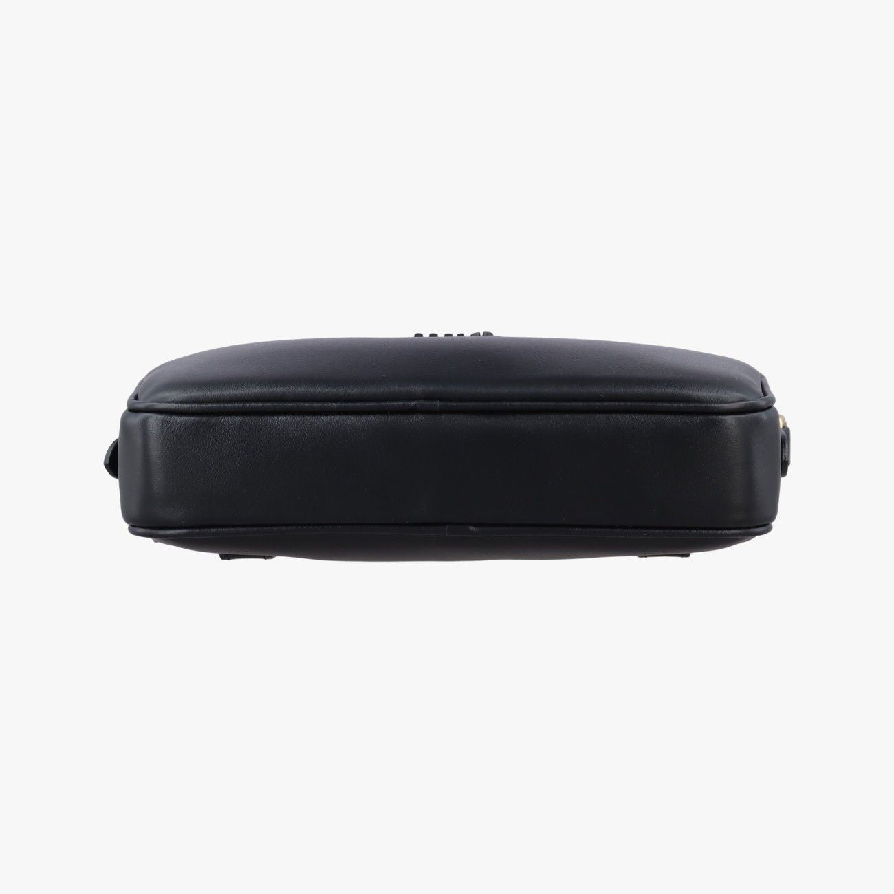 Miu Miu Logo Black Leather Handbag — view 3