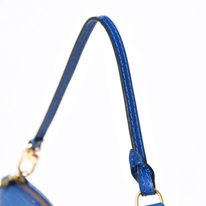 Louis Vuitton Pochette Accessoires Bag Epi Leather Blue — view 5