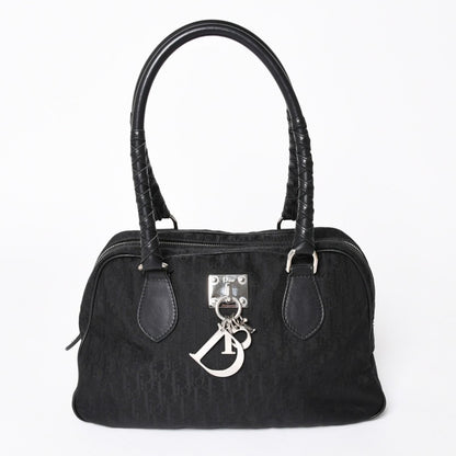 Dior Lovely Handbag Trotter Black Galliano