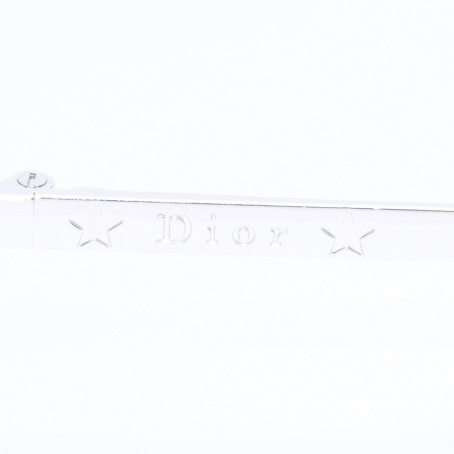 Dior Pop Rimless Sunglasses Gray Silver Eyewear — view 6
