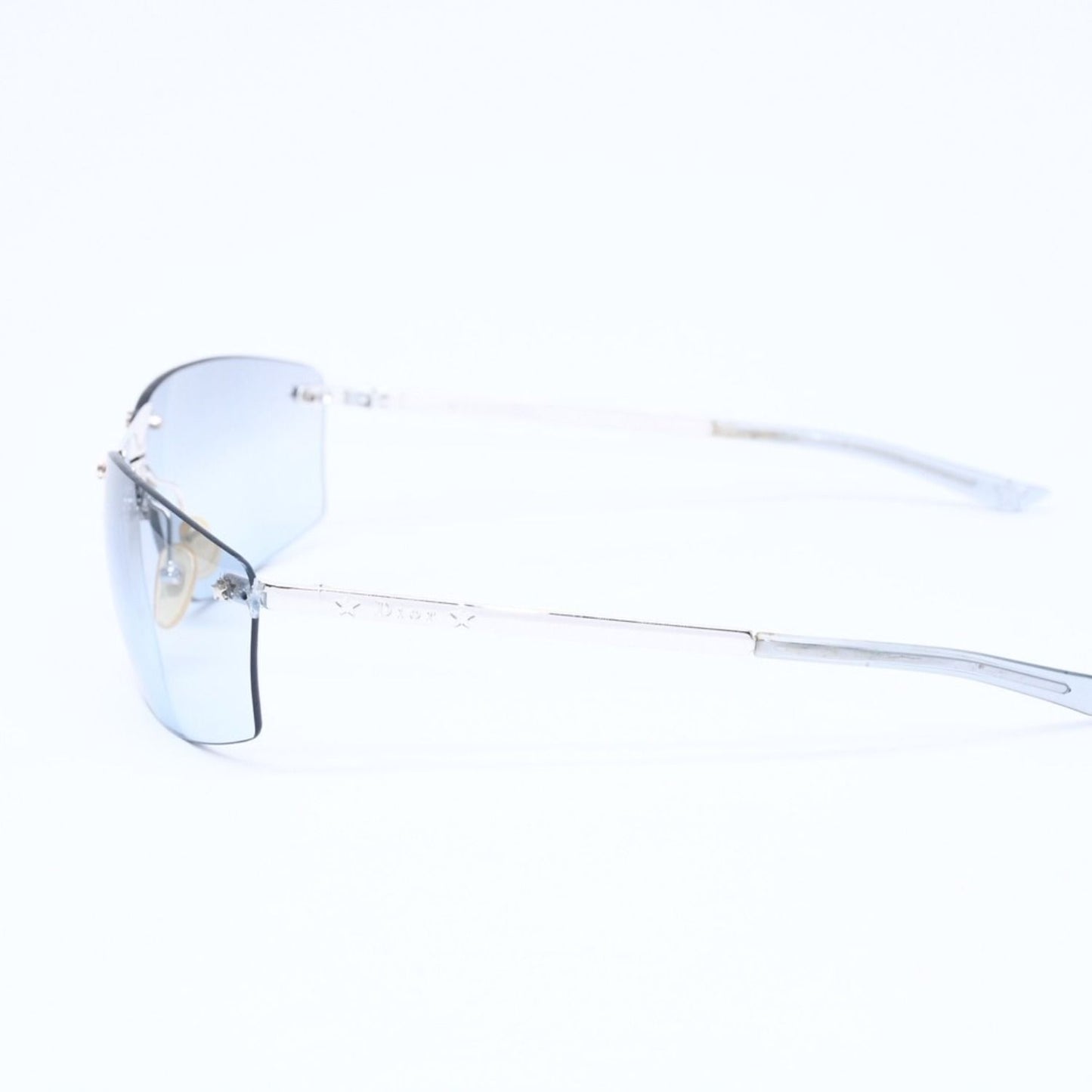 Dior Pop Rimless Sunglasses Gray Silver Eyewear — view 5
