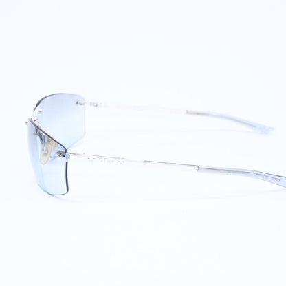 Dior Pop Rimless Sunglasses Gray Silver Eyewear — view 5