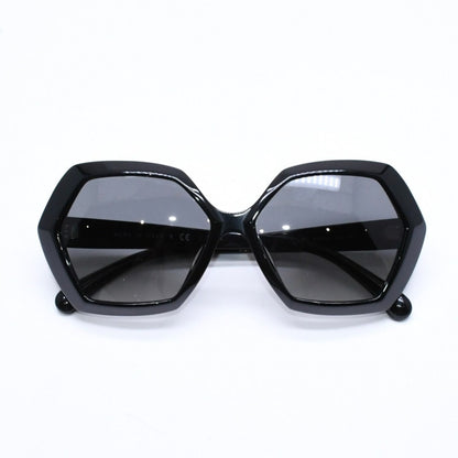 Chanel Sunglasses Eyewear CC Logo Black Hexagon Frame — view 2