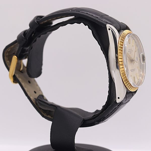 Rolex Oyster Perpetual Date Automatic Champagne Dial Watch — view 2