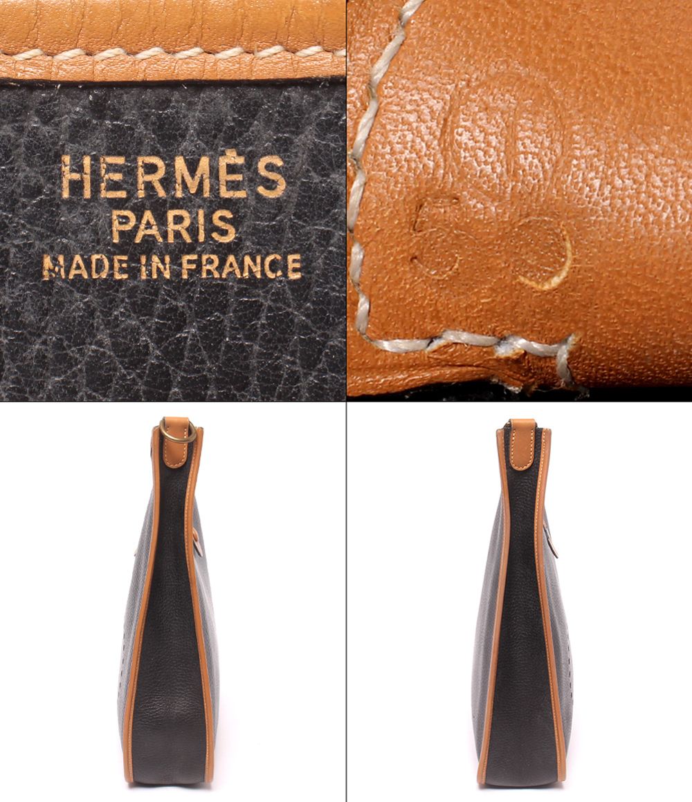 Hermes Shoulder Bag Crossbody Gold Evelyne GM — view 4