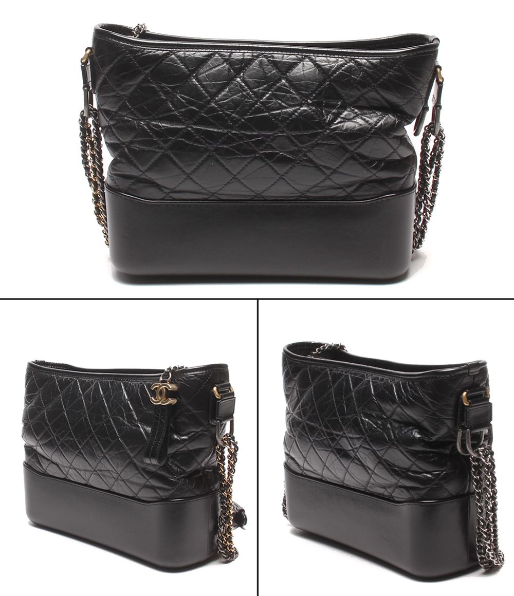 Chanel Chain Shoulder Bag Quilted Hobo Large Gabriel — view 2