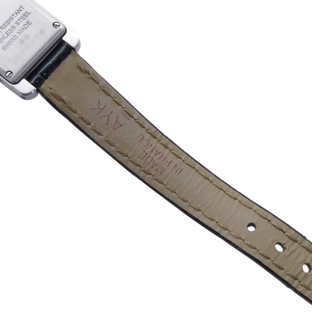Cartier Tank American Mini Watch Silver Dial — view 8