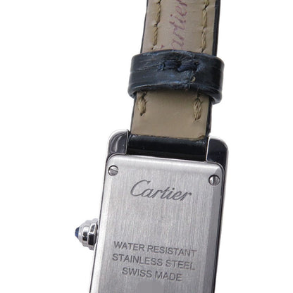 Cartier Tank American Mini Watch Silver Dial — view 7