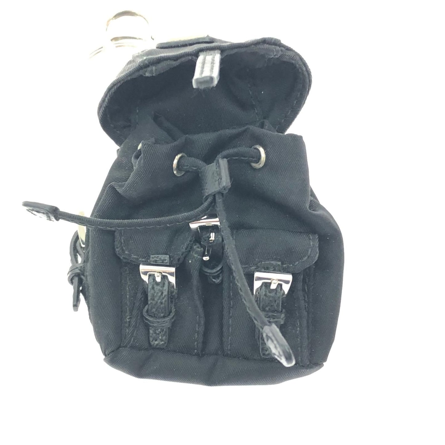 Prada Key Holder Charm Nylon — view 3