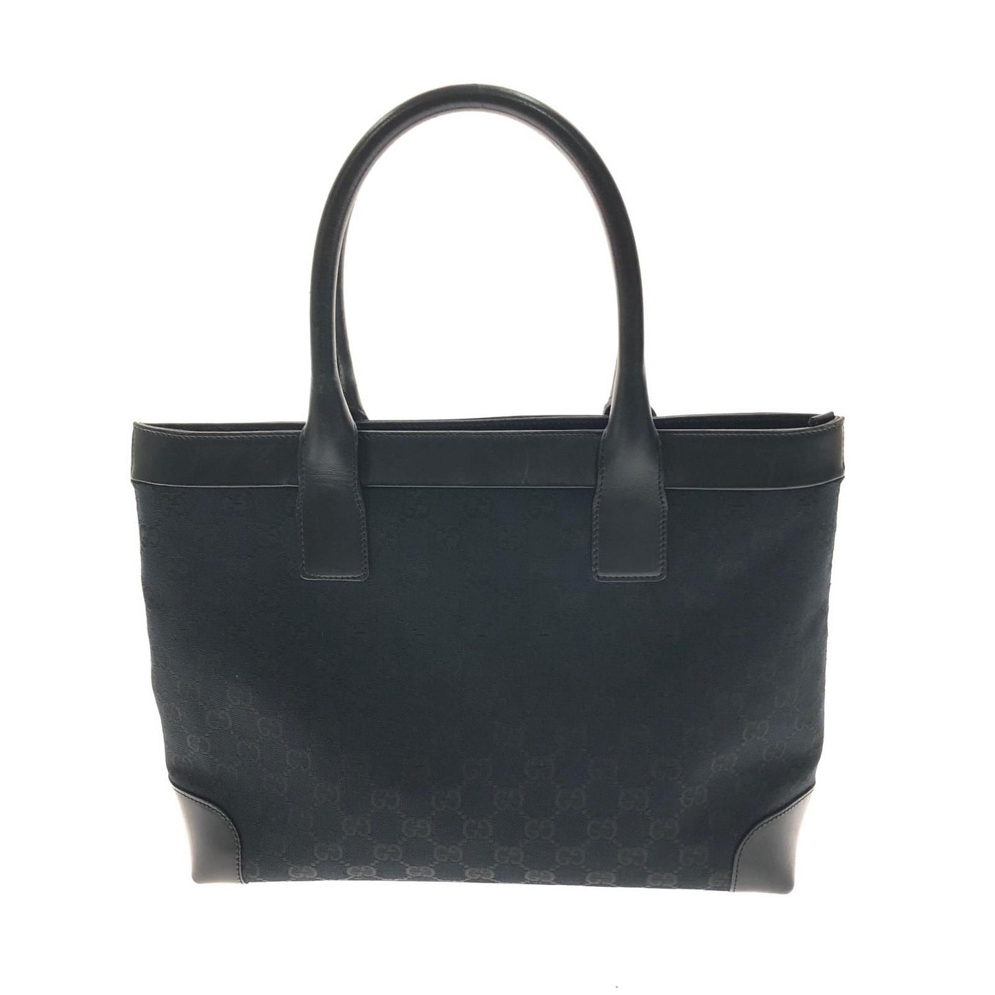 Gucci Handle Tote GG Canvas Leather Black — view 3
