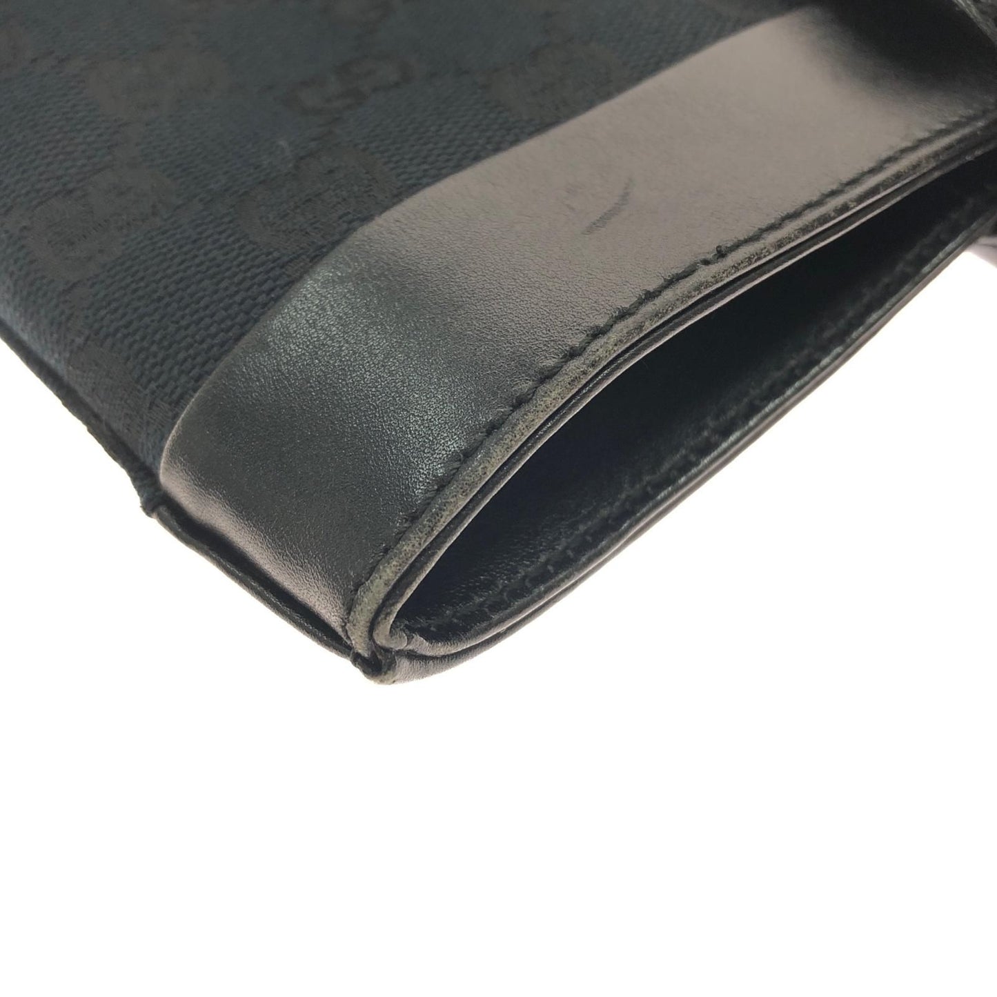 Gucci Handle Tote GG Canvas Leather Black — view 7