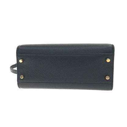 Versace 2-Way Bag Handle Shoulder Virtus Black Beige — view 4