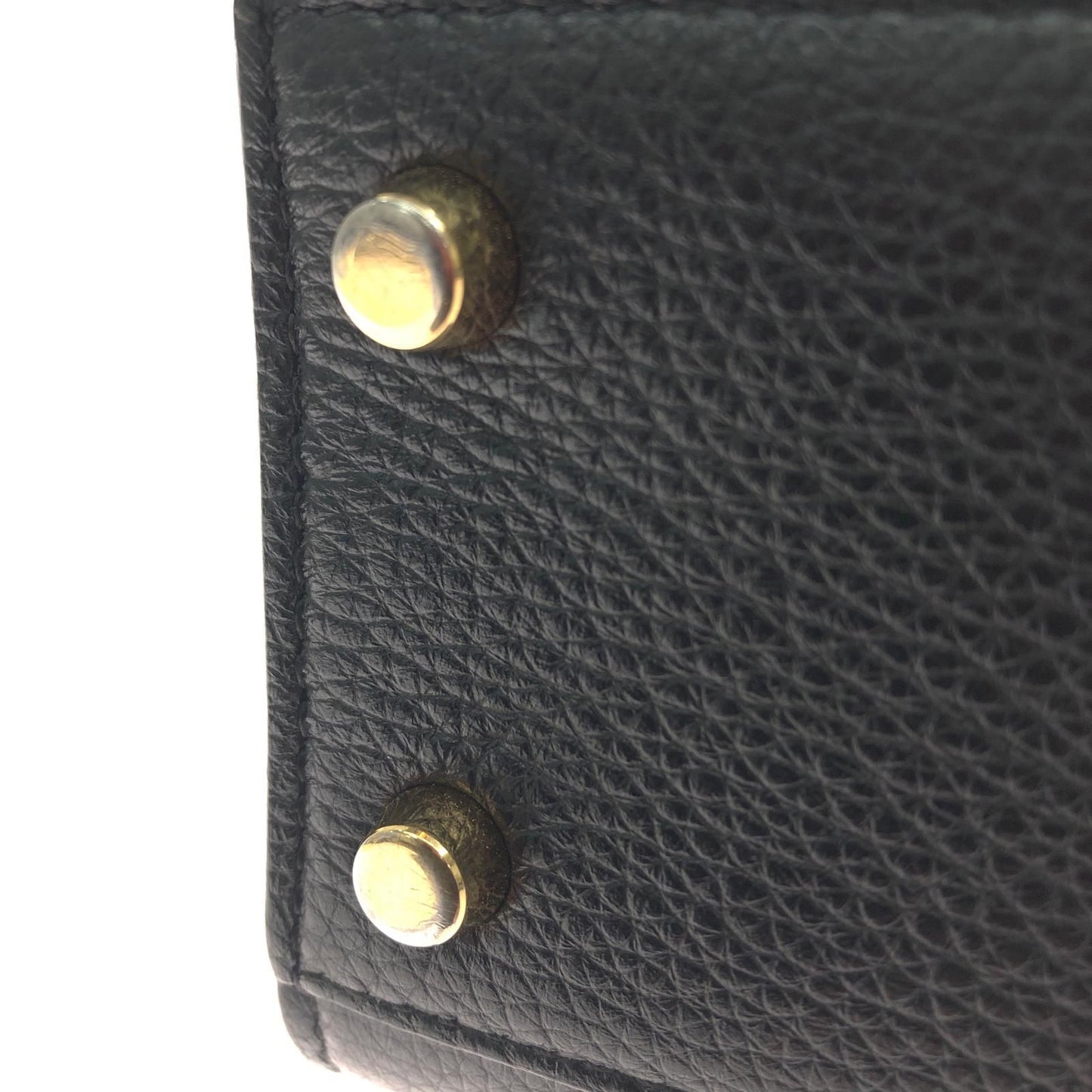 Versace 2-Way Bag Handle Shoulder Virtus Black Beige — view 8