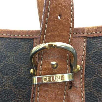 Celine Tote Shoulder Macadam Vintage Brown — view 7