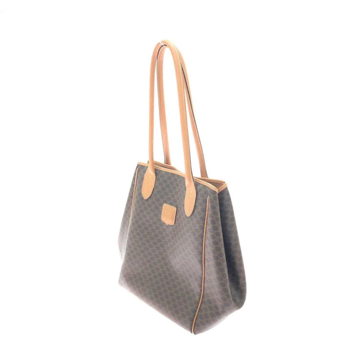 Celine Tote Macadam Vintage Brown — view 2