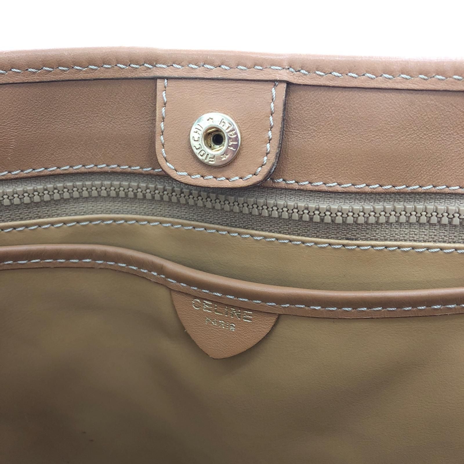 Celine Tote Macadam Vintage Brown — view 7