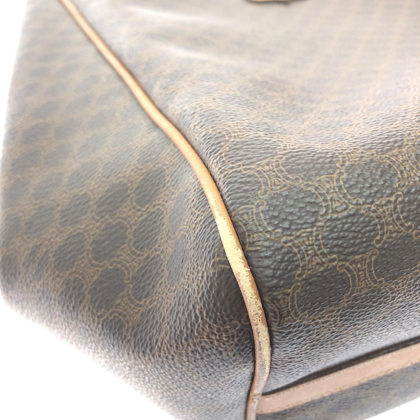 Celine Tote Macadam Vintage Brown — view 8