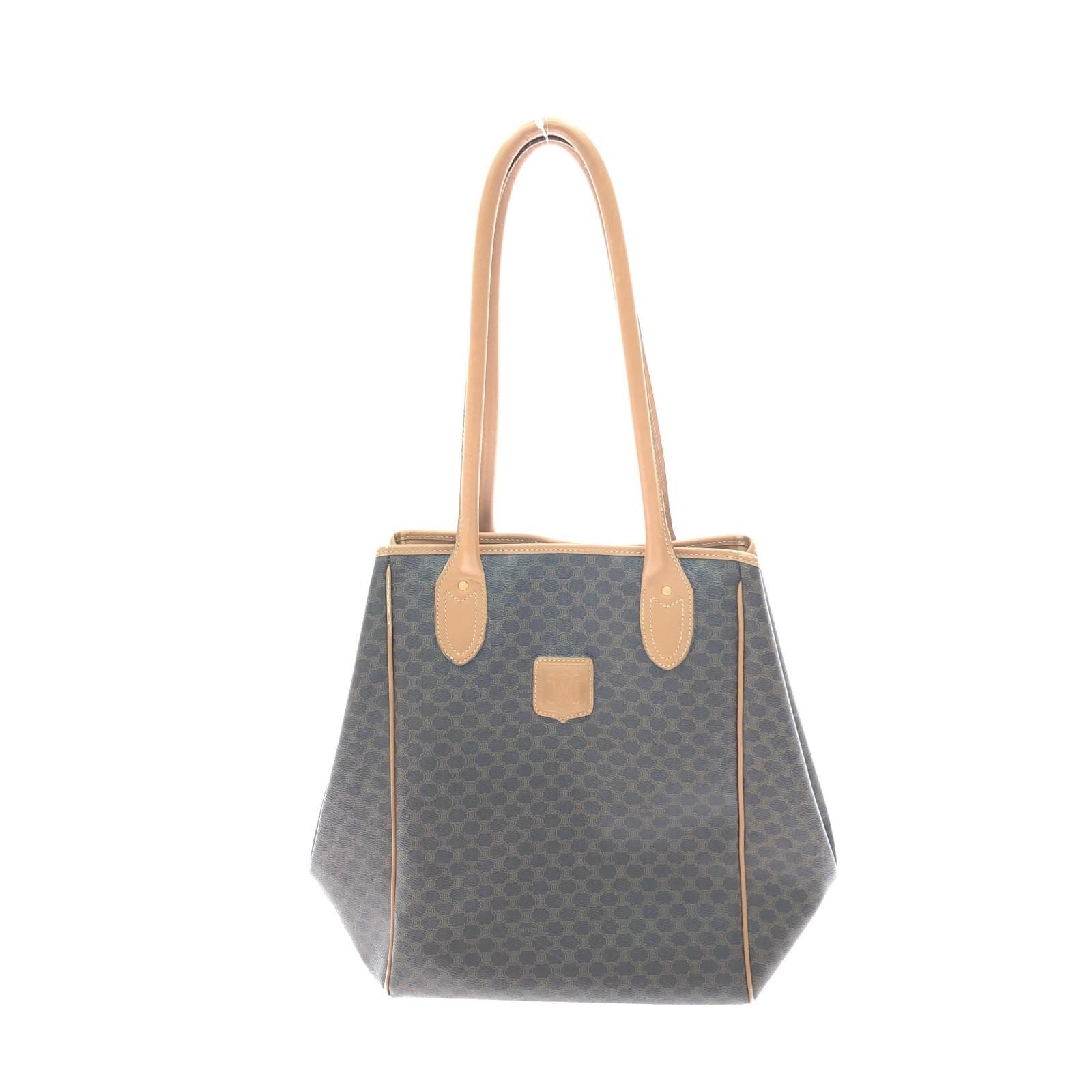 Celine Tote Macadam Vintage Brown