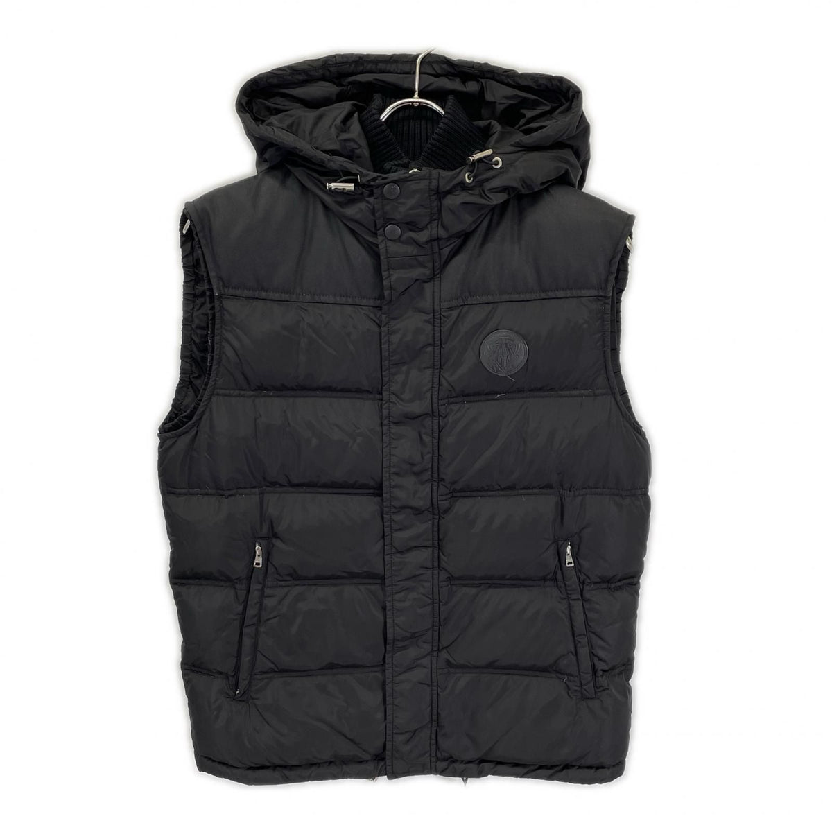 Gucci Black Nylon Down Vest 46