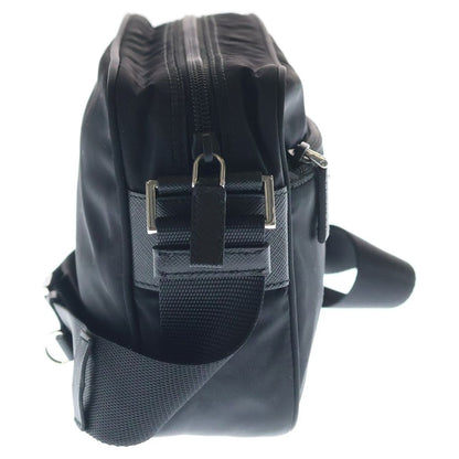 Prada Triangle Logo Re-Nylon Shoulder Bag Black — view 3