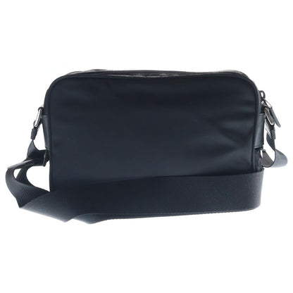 Prada Triangle Logo Re-Nylon Shoulder Bag Black — view 2