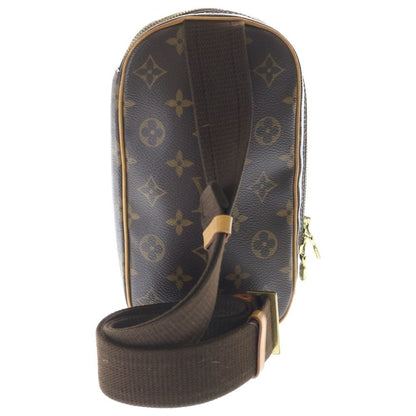 Louis Vuitton Monogram Gange Leather Body Shoulder Bag Brown — view 2