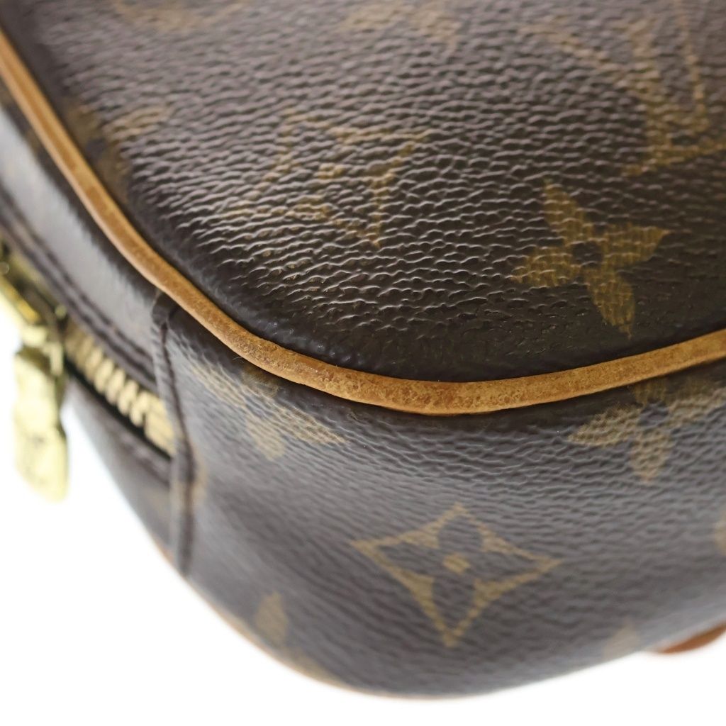 Louis Vuitton Monogram Gange Leather Body Shoulder Bag Brown — view 5