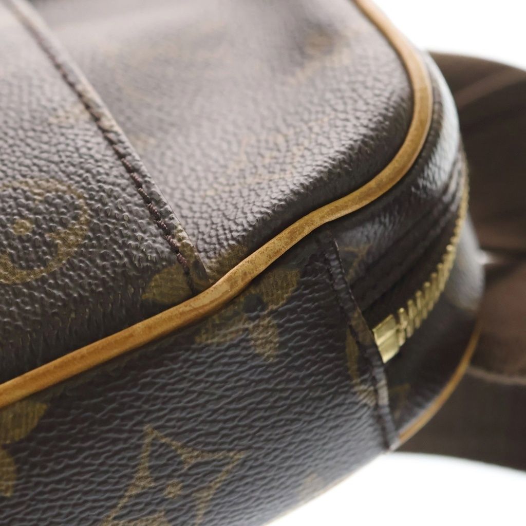 Louis Vuitton Monogram Gange Leather Body Shoulder Bag Brown — view 6