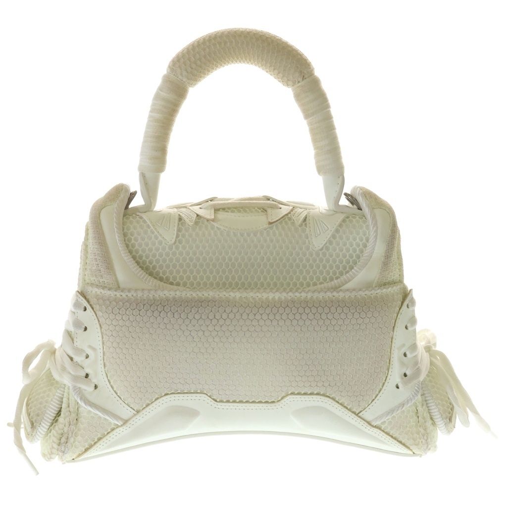 Balenciaga Sneakerhead Sneakers Head Top Handle Bag White — view 2