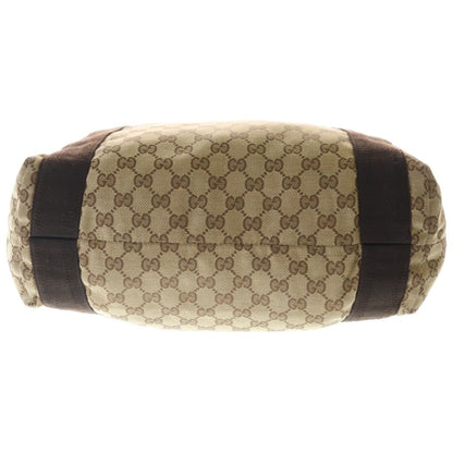 Gucci GG Canvas Allover Hand Tote Brown — view 4