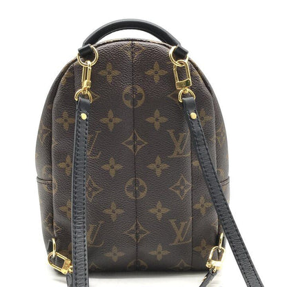 Louis Vuitton Palm Spring Backpack Monobank Leather — view 3