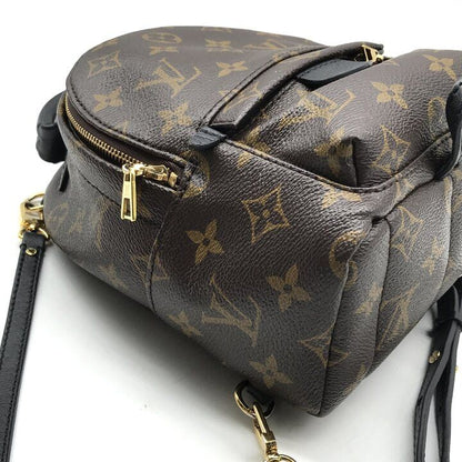 Louis Vuitton Palm Spring Backpack Monobank Leather — view 5
