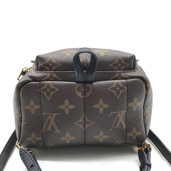 Louis Vuitton Palm Spring Backpack Monobank Leather — view 4
